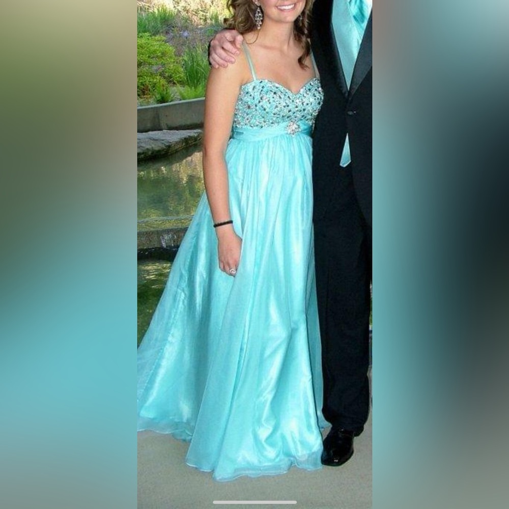 Blue Prom Dress